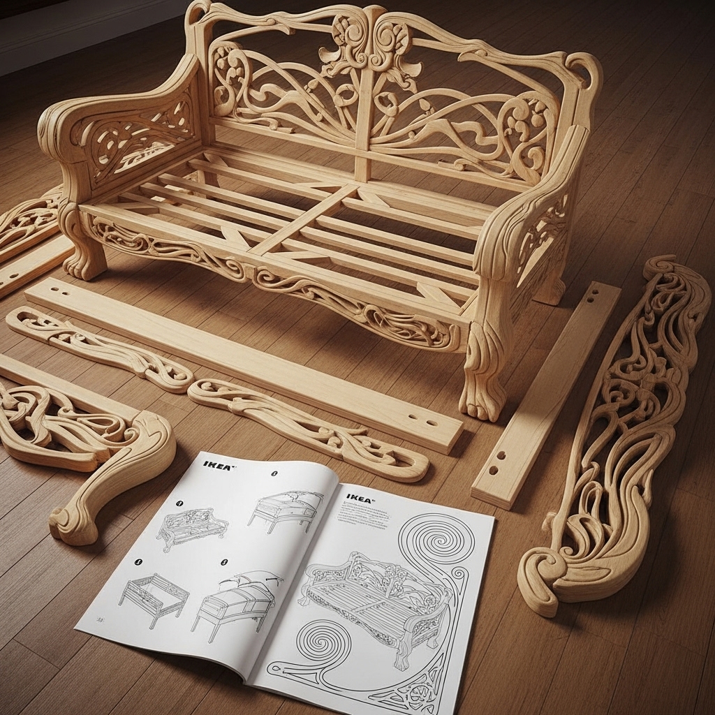 mattrothenberg's tweet image. IKEA 🤝 Art Nouveau
Scandinavian form. Fin-de-siècle flourish