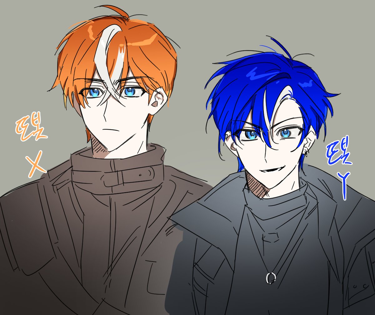 hardcook_onion1's tweet image. 또봇 X, Y 의인화