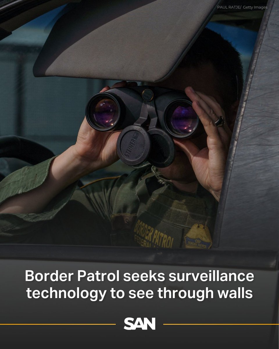 StraightArrow__'s tweet image. U.S. Customs and Border Protection (CBP) wants the ability to see through walls to “detect people within a structure or rubble”. The Intercept obtained a presentation that shows a wish list from the agency for “advanced AI” technologies. This comes after Trump signed into law a…