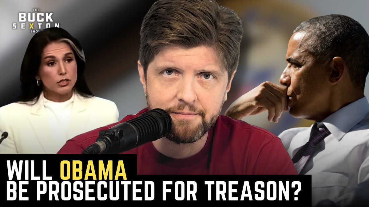 BuckSexton's tweet image. Will Obama Be Prosecuted for Treason? Watch: youtu.be/v-Lwq1xi-Qs