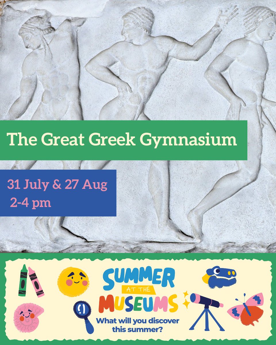 Step into the sandals of ancient Greek athlete at The Great Greek Gymnasium 🏃💨🥏

Grab your family and get stuck into our ancient sporting activities and discover what went down in the  OG gymnasium. 📜👟🏅

1/3