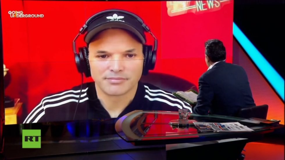Here is definitely-not-a-Russian-asset Matt Taibbi on Russia Today, Russia’s largest English language propaganda network.