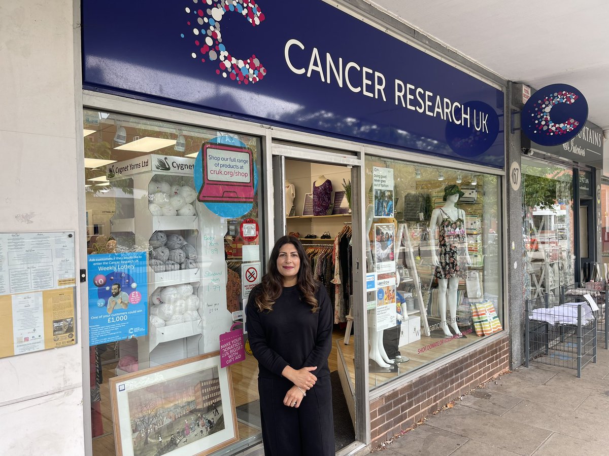 Today I visited the wonderful volunteers at the Cancer Research UK shop on Harborne High Street. It was inspiring to see their dedication first-hand and hear about their vital fundraising work to support cancer research and awareness.

Volunteers like these make a huge difference