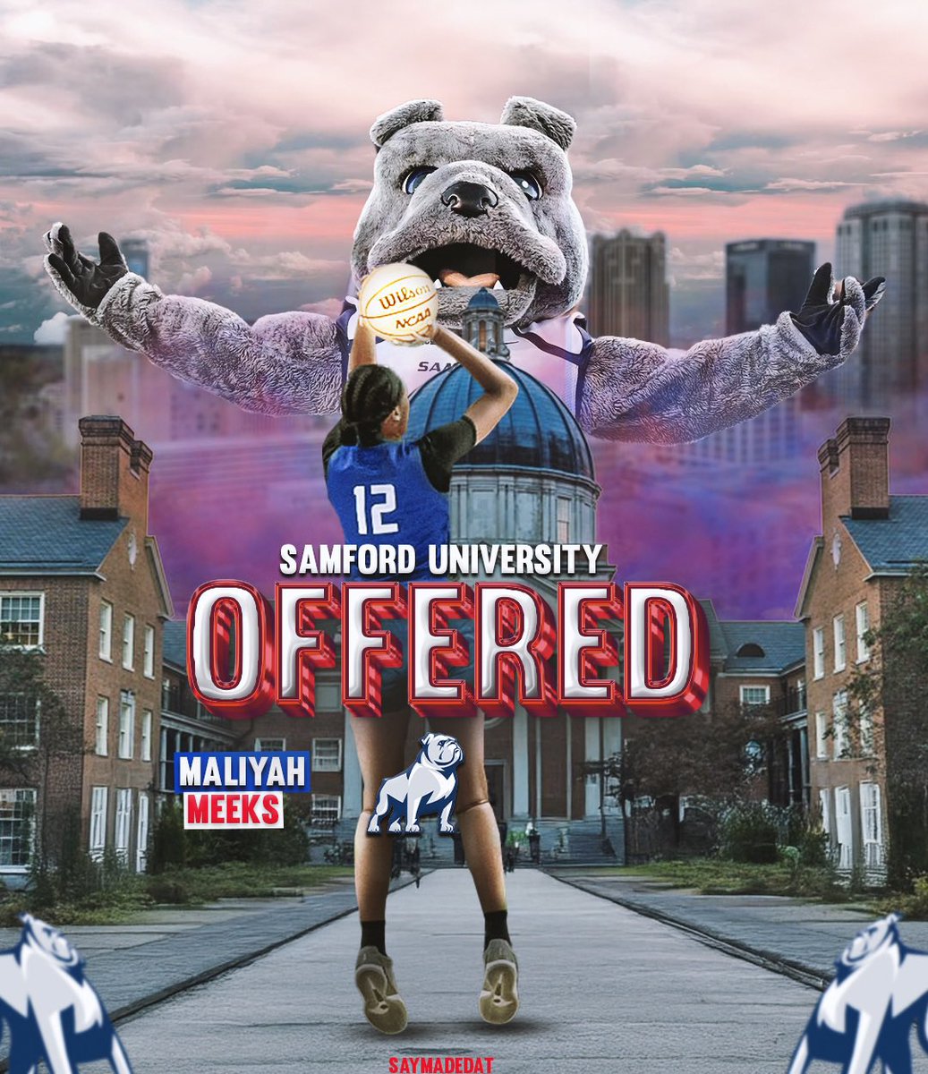 meeks_maliyah's tweet image. Blessed to receive a D1 offer from Samford University. Thank you @SamfordWBB