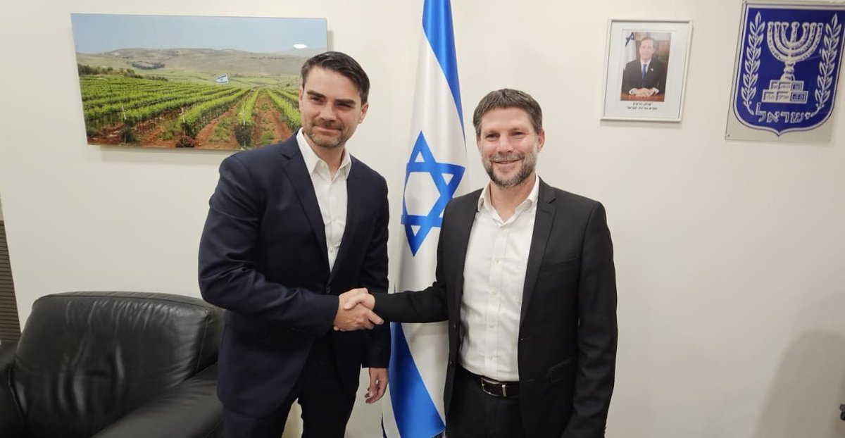 I’ve been tipped off to a critical development by <a href="/James_ARobins/">James Robins</a>: Bezalel Smotrich appears to be shorter than Ben Shapiro. Shapiro is 5’4”, so… is Smotrich 5’2”?