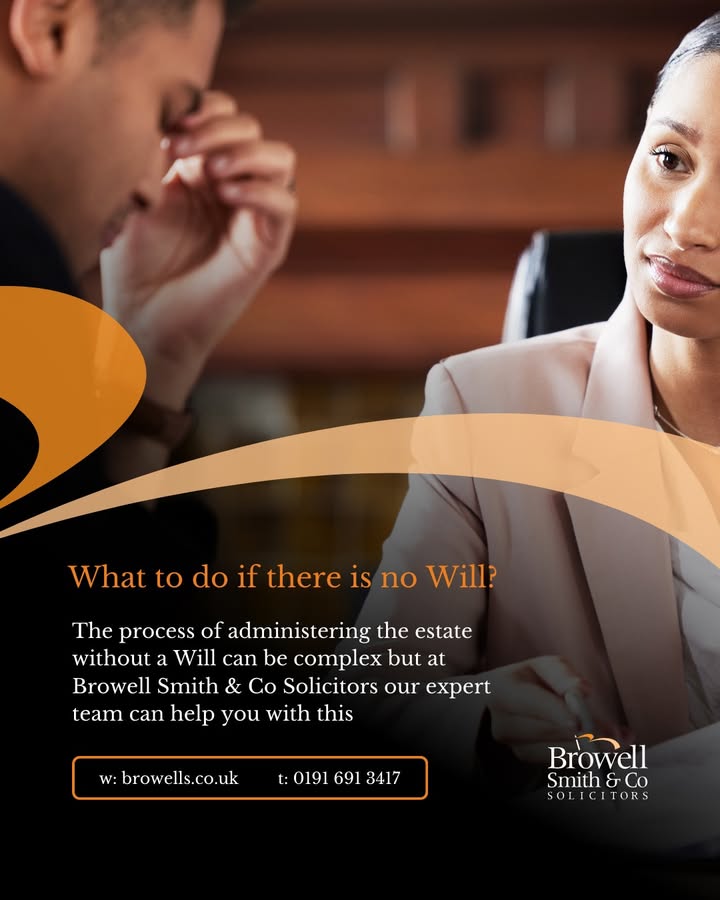 Browell Smith &amp; Co can help you with obtaining letters of administration, dealing with the assets of the estate, and ensuring that the wishes of the deceased are carried out.

Often, we can help you finalise matters more quickly than you can on your own: bit.ly/3MOGRzy