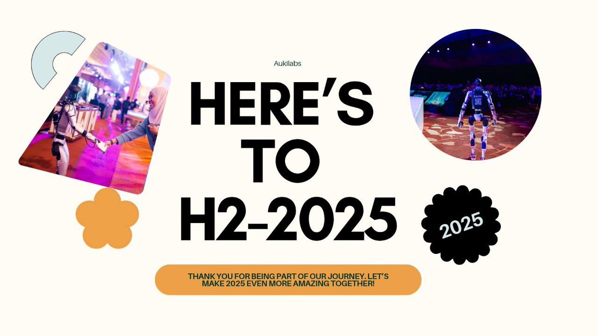 0xdigitz01's tweet image. Who said you need decades to make waves?
@AukiNetwork just wrapped H1 2025, and they've been operating on another level.
They're proving truly disruptive innovation doesn't wait for permission.
Check out their amazing first half:
๐ธOur robot, @MechKenna made history:โฆ