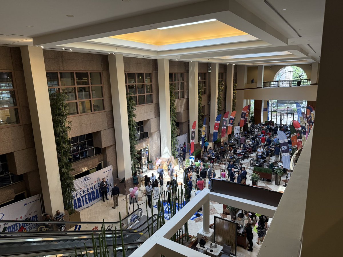 Good morning from Charlotte!

Final day of ACC Kickoff is underway. Dabo Swinney and Clemson take the stage at noon.