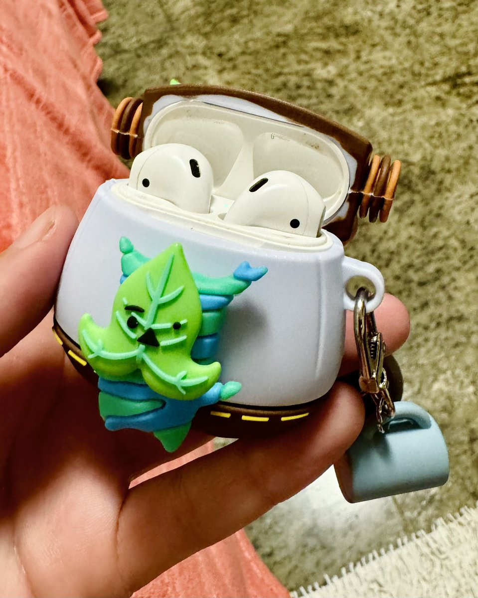 my new airpods case 🍃✨