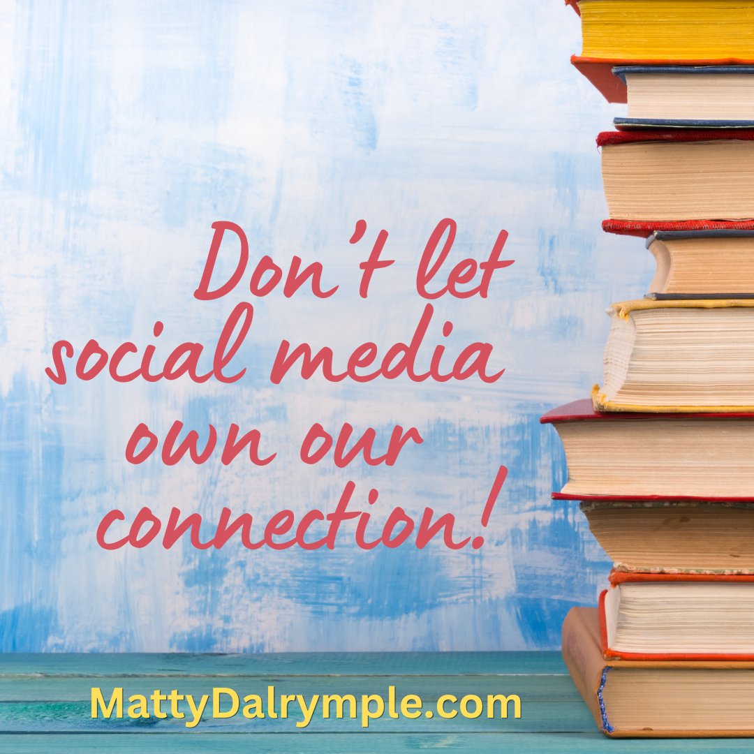 Want to stay in touch without an algorithm getting in the way? Become a subscriber at MattyDalrymple | dot | com