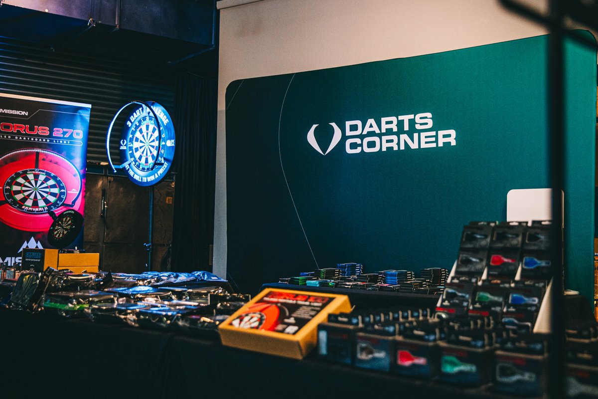 📍 We've arrived at <a href="/OfficialBWFC/">Bolton Wanderers</a> and are busy setting up for the Darts Corner <a href="/UKDADarts/">United Kingdom Darts Association</a> National Finals Weekend.

Come and visit our stall this weekend for all your darts equipment and enjoy watching some darts too. Game on!

#WeGetDarts #UKDA