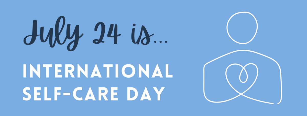 Today is International Self-Care Day (7/24) – a reminder to prioritize your well-being 24/7. Healing trauma, caring for mental health &amp; staying strong are essential to reducing violence. Take care of yourself so we can create safer communities. #SelfCareDay #CureViolence