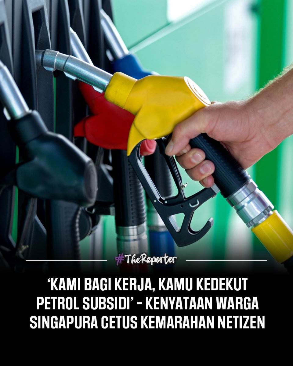 thereportermy's tweet image. Kalau petrol tu subsidi khas untuk rakyat Malaysia, kenapa pula orang luar nak kecam?

Baca berita penuh di sini 👉 : thereporter.my/rakyat-singapu…

#petrolsubsidi #netizen #wargaSingapura #isuviral