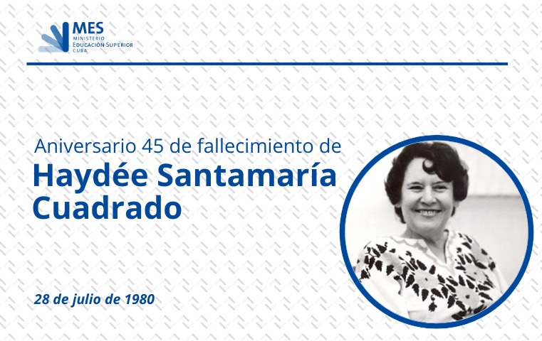 CubaMES's tweet image. 📅 #UnDíaComoHoy falleció Haydée Santamaría Cuadrado, una de las figuras más emblemáticas de la Revolución Cubana. Recordamos a la heroína del Moncada, la guerrillera, intelectual, fundó la Casa de las Américas, desde donde influyó decisivamente en el devenir cultural del país.