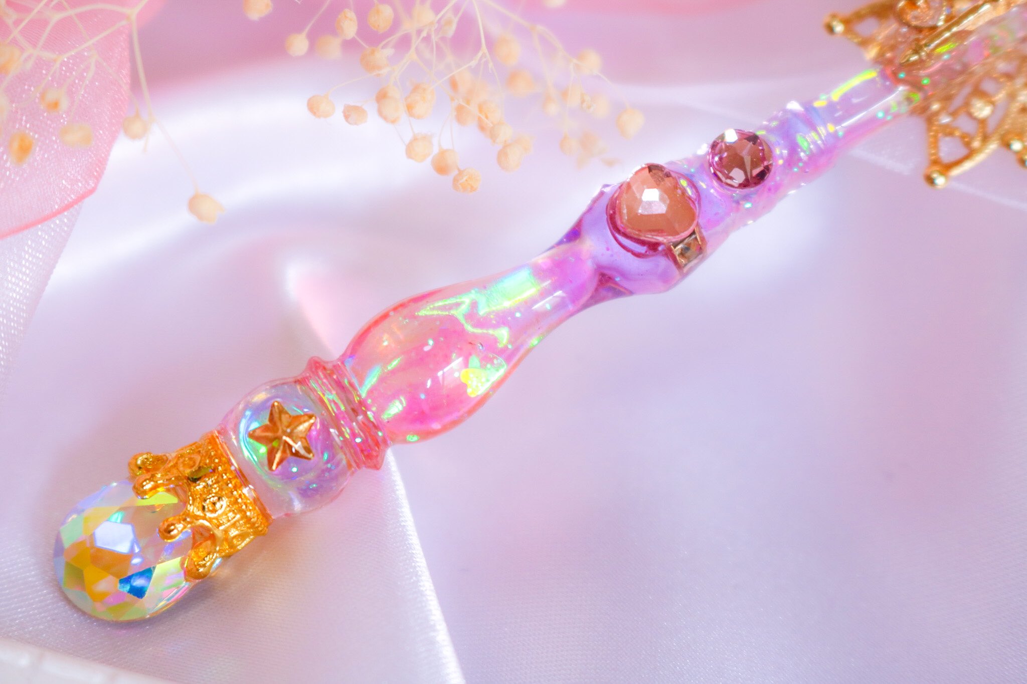 ハレルヤバレリーナ　運命の魔法少女ロッド　ネックレス　魔法少女　ユメカワ　姫 皇流那💖ハレルヤバレリーナ🎀💕 on X: 