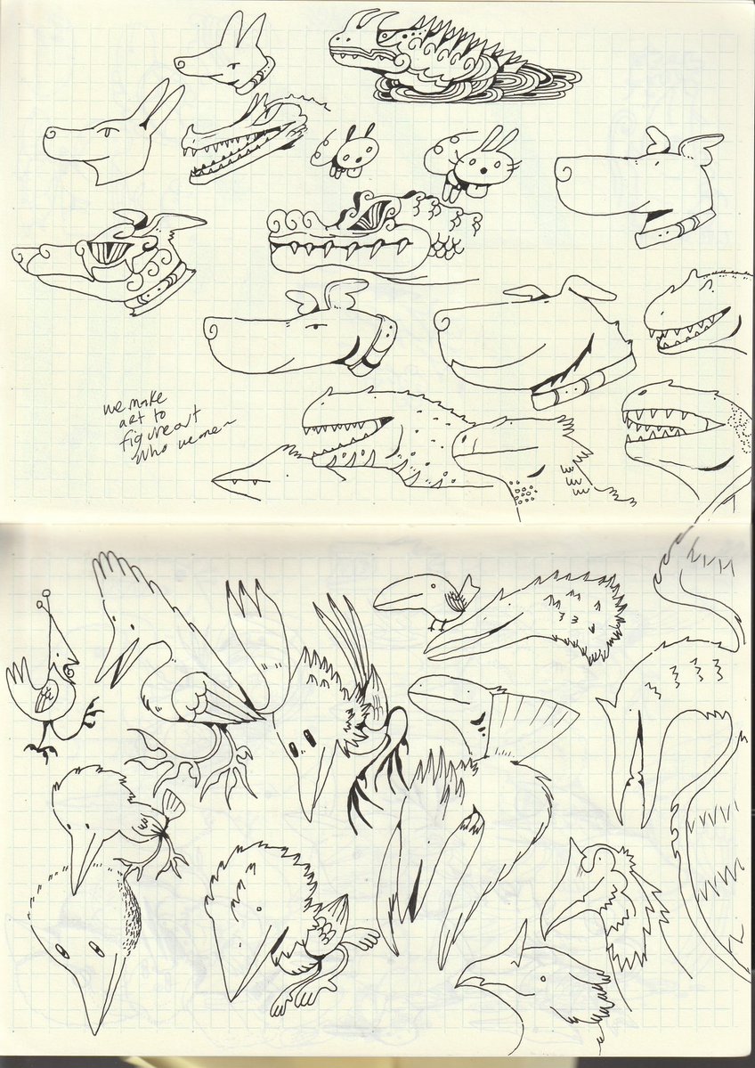 daltondoodles's tweet image. Sketchbooklings from June 2025