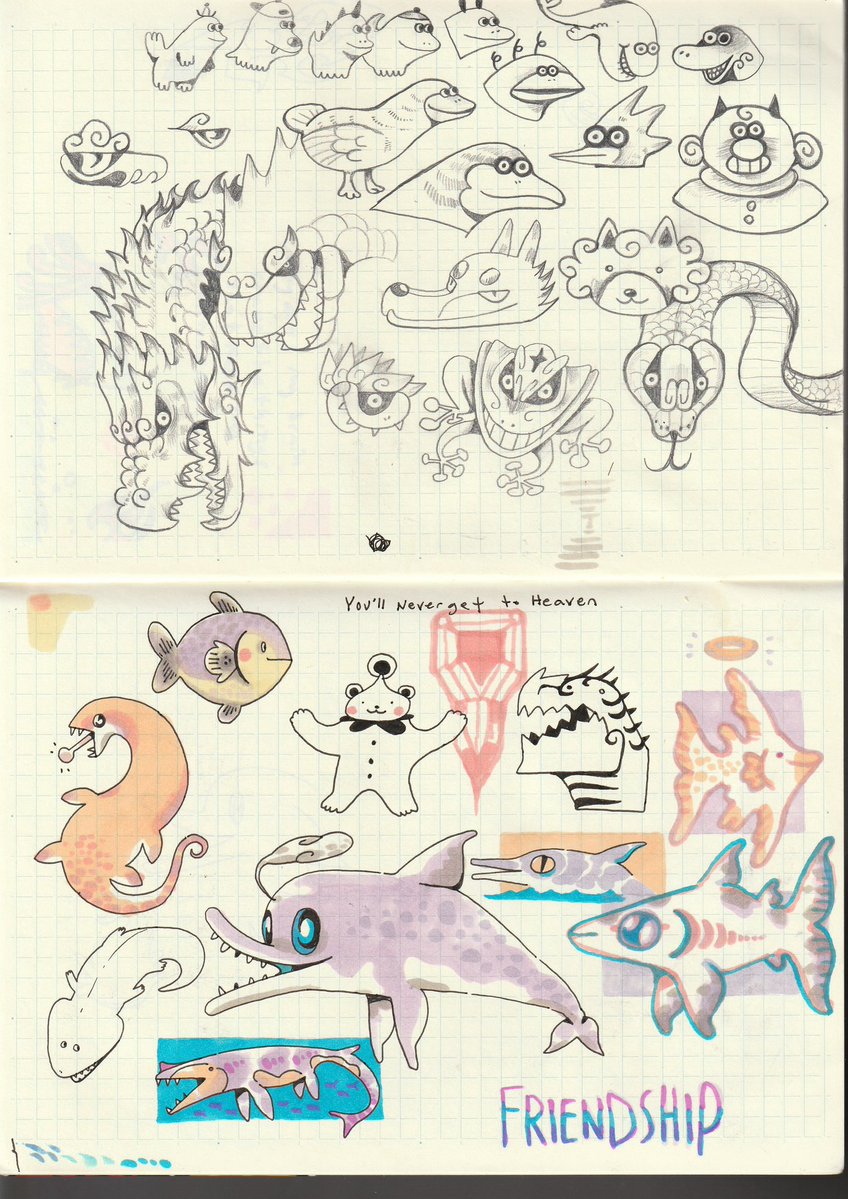 daltondoodles's tweet image. Sketchbooklings from June 2025