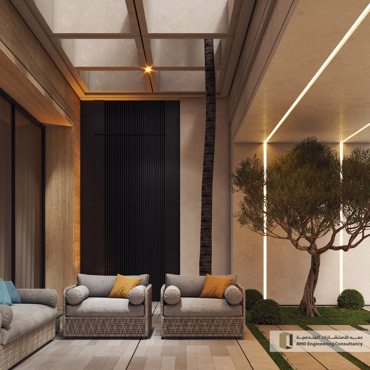 احد أعمالنا

لقطات من تصميم منتجع سكني خاص بمنطقة القدية | على مساحة 10000 م2 

يُراعي التفاصيل .. لانها تصنع الفرق 

#الرياض 
#منتجع_سكني
#تصميم_معماري
#عمد_للاستشارات_الهندسية