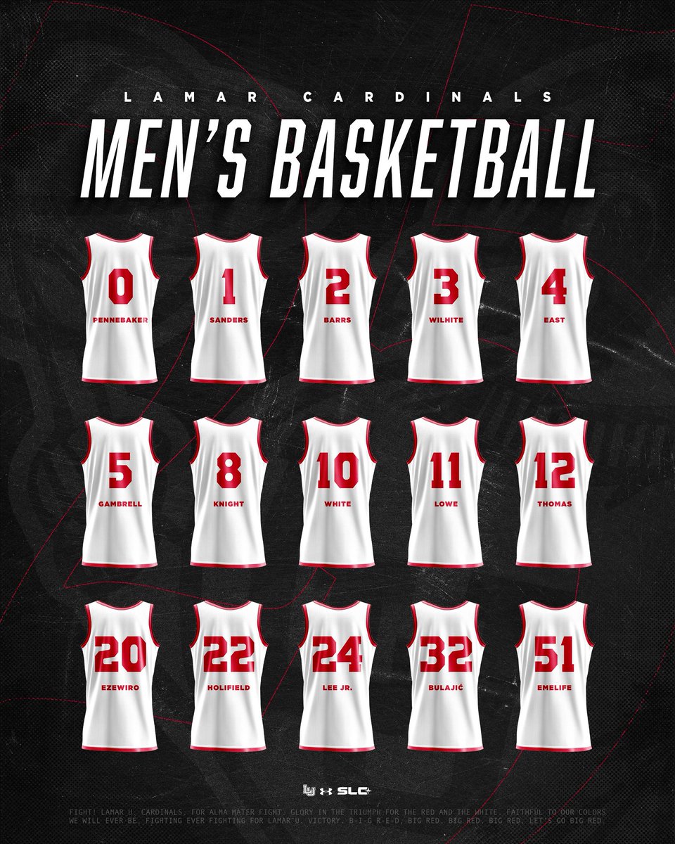 LamarMBB's tweet image. Meet your 2025-26 Cards.
#NextLevel | #PeckEmCards
