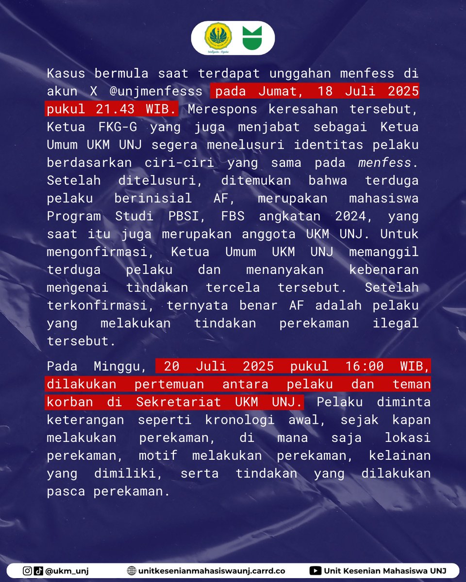 UKM UNJ tweet media