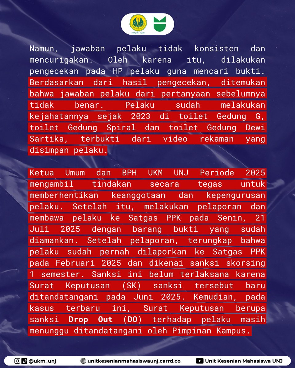 UKM UNJ tweet media