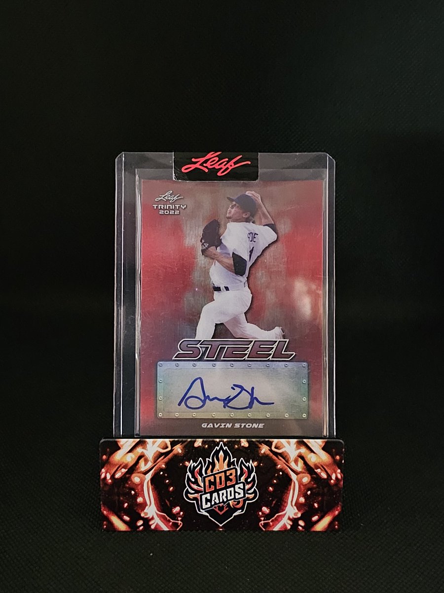 2022 Leaf Trinity Steel  Gavin Stone Auto 1/1- $10 shipped pwe
#THFpro #sportscardsforsale #thehobby #whodoyoucollect #MLB #LetsGoDodgers