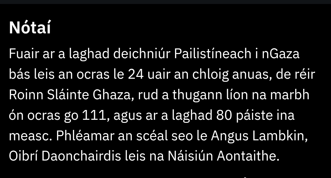 AngusELambkin's tweet image. Labhair mé faoin uafáis i nGaza. @TusAite @RTERnaG rte.ie/radio/rnag/cli…