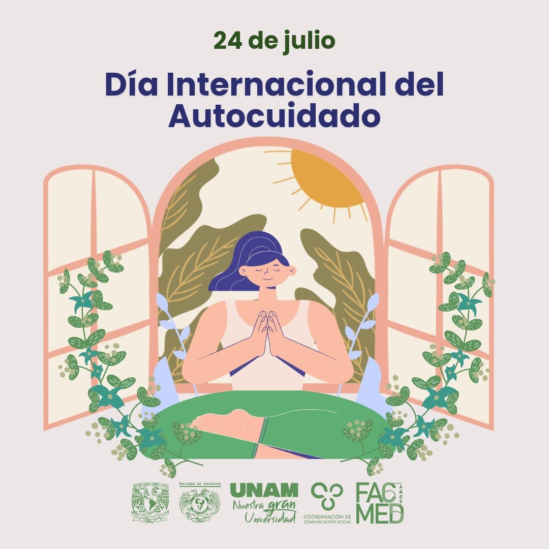 Iesima_Inge's tweet photo. 💚 El autocuidado no es egoísmo, es una necesidad.
🌱 Es poner límites.
🧘‍♀️ Es escuchar tu cuerpo.
💤 Es descansar cuando lo necesitas.
🧠 Es cuidar también tu salud mental.
💚Hoy te invitamos a regalarte un momento solo para ti. https://t.co/bw8Nw3wSqj