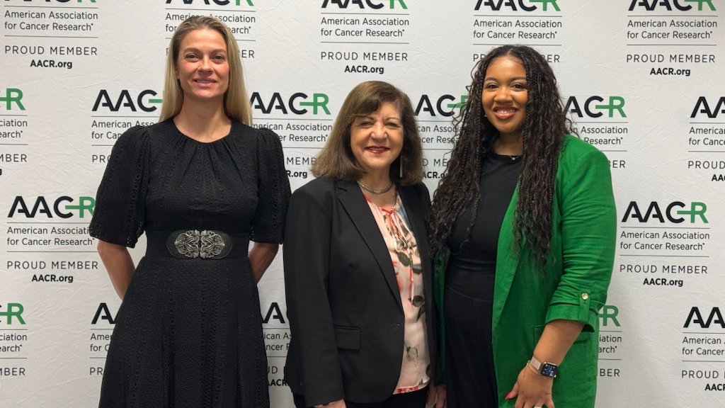 Margaret Foti, PhD, MD (hc) (@aacr_ceo) on Twitter photo Early-career scientists are critical to sustaining progress against cancer, and I am grateful to the Council—especially chair Heather Beasley and past chair Kristin Altwegg—for their leadership.
<a href="/HKbeasley/">Heather K. Beasley, PhD</a> #AACRAMC #AACRECR Early-career scientists are critical to sustaining progress against cancer, and I am grateful to the Council—especially chair Heather Beasley and past chair Kristin Altwegg—for their leadership.
<a href="/HKbeasley/">Heather K. Beasley, PhD</a> #AACRAMC #AACRECR