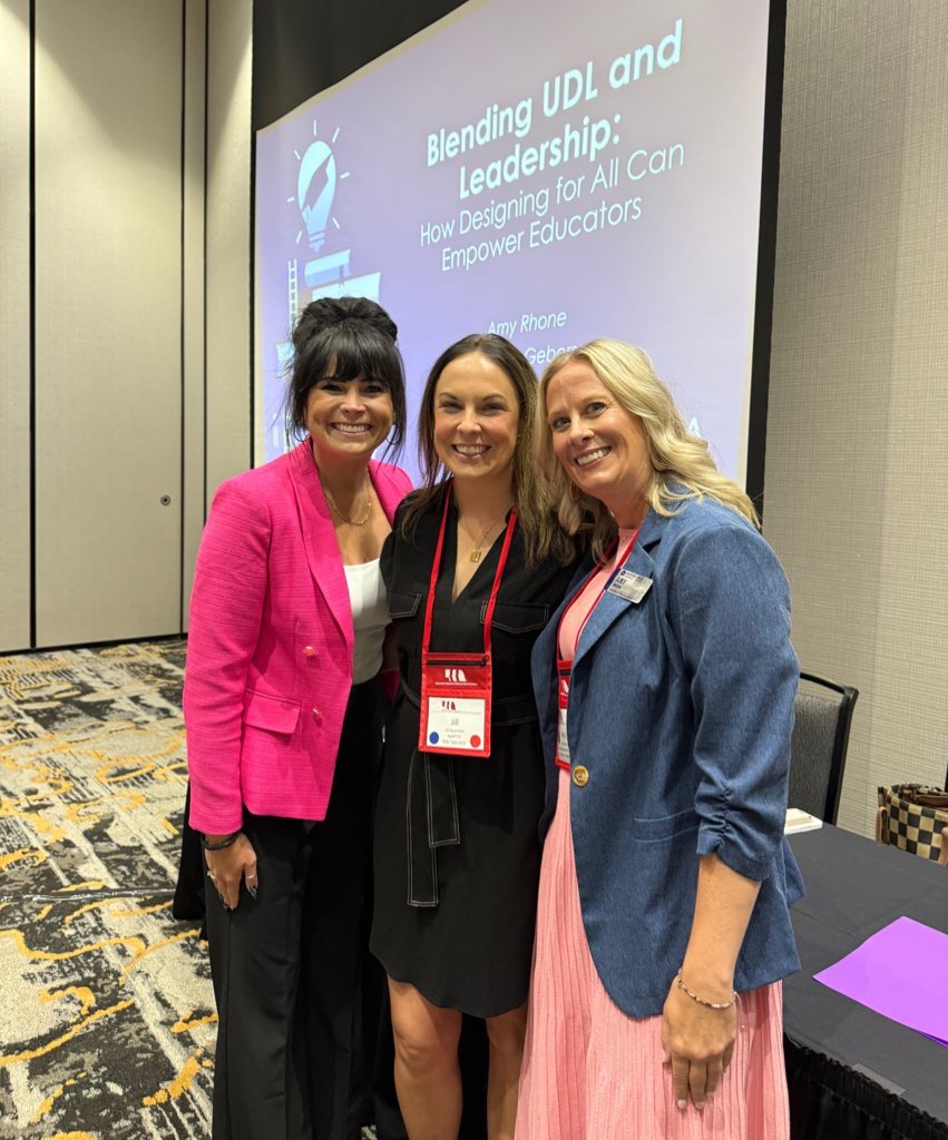 Never enough time ⏰ If you attended our “Blending UDL &amp; Leadership” session at #NDEAdminDay25 and want more, you’re in luck! Catch us <a href="/esu1/">ESU #1</a>, <a href="/esu8/">ESU 8</a>, and the <a href="/NeMTSS/">Nebraska Multi-tiered System of Support</a> Summit over the next few months or reach out for more info📚✏️✨ <a href="/NDE_SPED/">Amy Rhone</a> <a href="/JillGuenther10/">Jill Guenther</a>