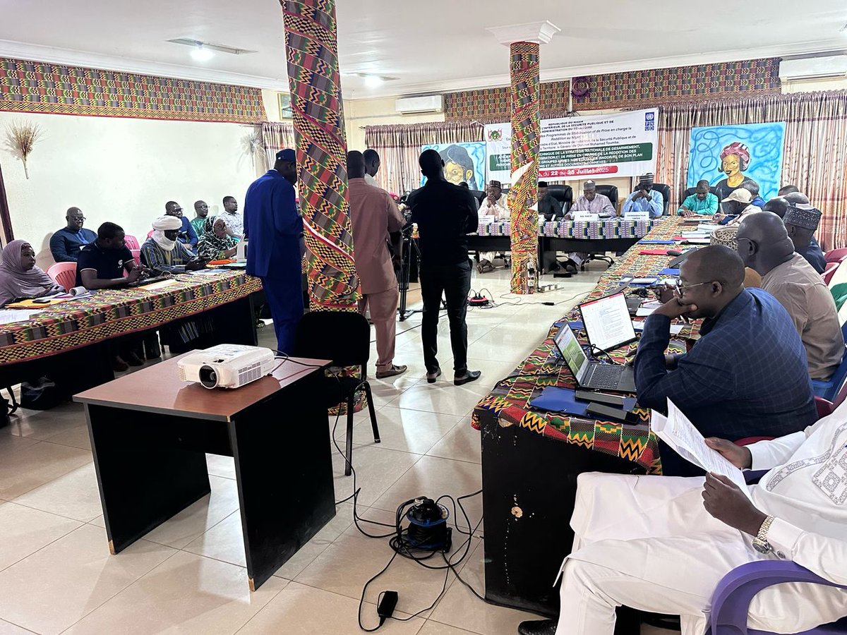 📍Dosso | L’atelier de validat° du Plan d’Action &amp; du Plan de Mobilisation des Ressources de la Stratégie Nationale DDR/R se déroule actuellement.

Sur 3⃣ jours, autorités, partenaires &amp; experts sont mobilisés pour consolider un cadre inclusif de réintégration &amp; de cohésion du🇳🇪