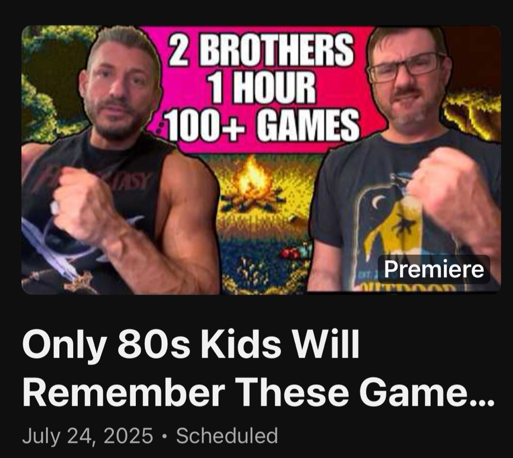 TheDavidVinc's tweet image. I've spoken about my brother a lot on the channel, we grew up and played the same games together, but now you can actually meet him! we sat down and reminisced about all the games we loved (and hated) while growing up! Come and join us in my final 100,000 sub special!!