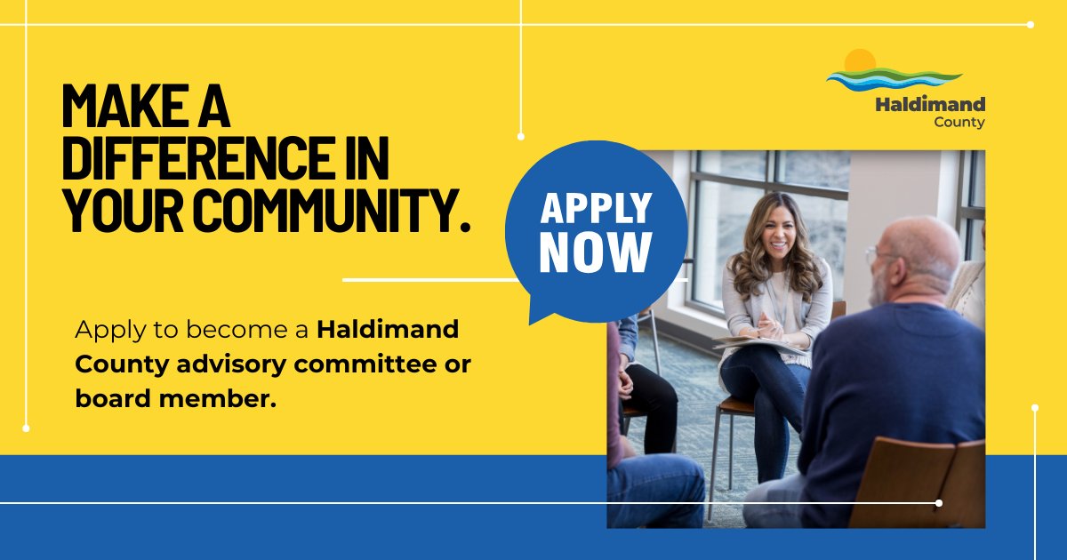 📢LAST CHANCE! Applications for various advisory committees of Council are due tomorrow, July 25, 2025. Recruitment is ongoing for the Accessibility Advisory, Business Development &amp; Planning, Seniors, Trails &amp; Youth advisory committees. Full details – ow.ly/nkyf50WbA39.