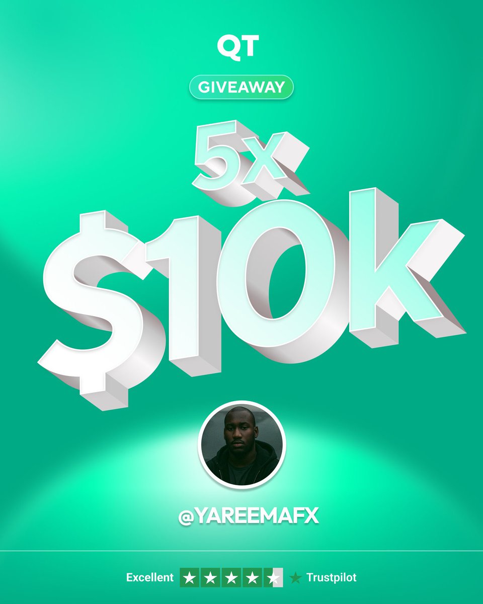Yareema ๐ฆ
| Bullion (@yareemafx) on Twitter photo ๐จ $50,000 Giveaway from <a href="/QtFunded/">QT | FUNDED</a> ๐จ
1๏ธโฃ Must Follow :
<a href="/YareemaFx/">Yareema ๐ | Bullion</a>
<a href="/qtfutures/">QT | FUTURES</a>
<a href="/QtFunded/">QT | FUNDED</a>
<a href="/QTFundedPartner/">QT | FUNDED - Partners</a>
<a href="/JamesQuantTekel/">James</a>
<a href="/AlexQuantTekel/">Alex</a>
2๏ธโฃ Tag 3 Friends ๐ซ
3๏ธโฃ Like and RT โค๏ธ
Winners in 72 Hours โฑ๏ธ ๐จ $50,000 Giveaway from <a href="/QtFunded/">QT | FUNDED</a> ๐จ
1๏ธโฃ Must Follow :
<a href="/YareemaFx/">Yareema ๐ | Bullion</a>
<a href="/qtfutures/">QT | FUTURES</a>
<a href="/QtFunded/">QT | FUNDED</a>
<a href="/QTFundedPartner/">QT | FUNDED - Partners</a>
<a href="/JamesQuantTekel/">James</a>
<a href="/AlexQuantTekel/">Alex</a>
2๏ธโฃ Tag 3 Friends ๐ซ
3๏ธโฃ Like and RT โค๏ธ
Winners in 72 Hours โฑ๏ธ