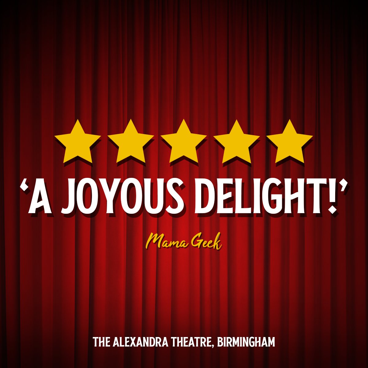 EvolutionProdUK's tweet image. ⭐️⭐️⭐️⭐️⭐️
'A Joyous Delight!'
🎟️ thelastlaughplay.co.uk/#TOUR
💻 mamageek.co.uk/the-last-laugh…
@simplysimon321 @Bobsickle @djwilliamsact @JWPOnStage @LastLaughPlay @thealexbham