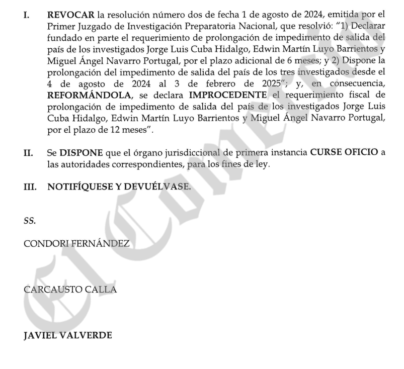 nekroRP's tweet image. #OJO Jorge Cuba Hidalgo y otros acusados por el Caso Odebrecth/Metro de Lima tenían impedimento de salida del páís hasta inicios de año. Sin embargo, en enero, una sala de apelaciones revocó la medida en segunda instancia. El juicio inició en diciembre del 2022 @Politica_ECpe