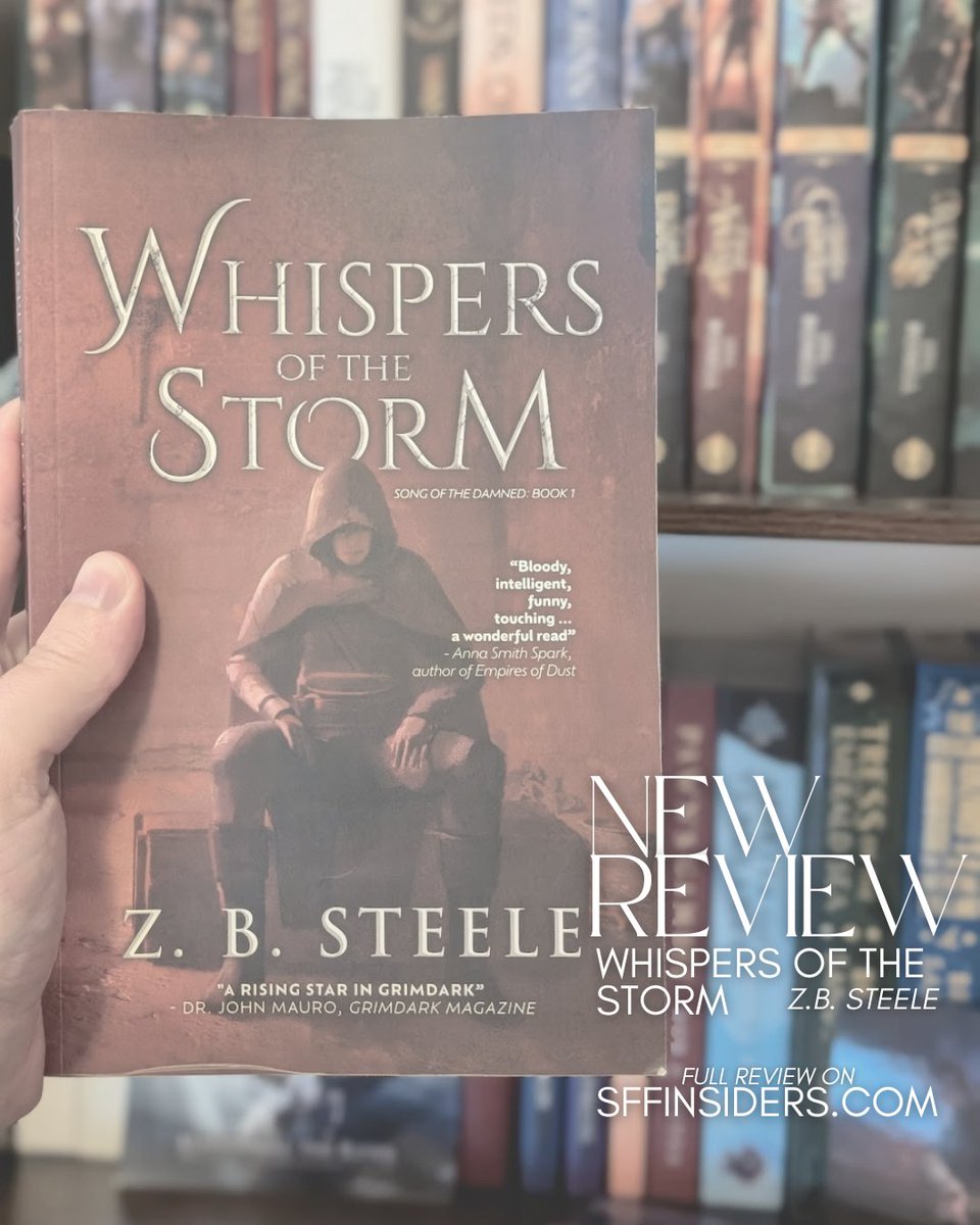 Joe Lee 🐲 COMING SOON: DRAGON ALONG 📚 (@joelee__) on Twitter photo 🚨🚨UH-OH ZEEB'S HEAD EGO BOUT TO BURST🚨🚨
In taking the best parts of Rothfuss and Abercrombie, <a href="/ZB_Steele/">Z.B. Steele</a> has crafted a story that will sit tall atop any reader’s best-of list at the end of the year.
Check out my Whispers of the Storm review on <a href="/sffinsiders/">SFF Insiders</a>! 🔽 🚨🚨UH-OH ZEEB'S HEAD EGO BOUT TO BURST🚨🚨
In taking the best parts of Rothfuss and Abercrombie, <a href="/ZB_Steele/">Z.B. Steele</a> has crafted a story that will sit tall atop any reader’s best-of list at the end of the year.
Check out my Whispers of the Storm review on <a href="/sffinsiders/">SFF Insiders</a>! 🔽