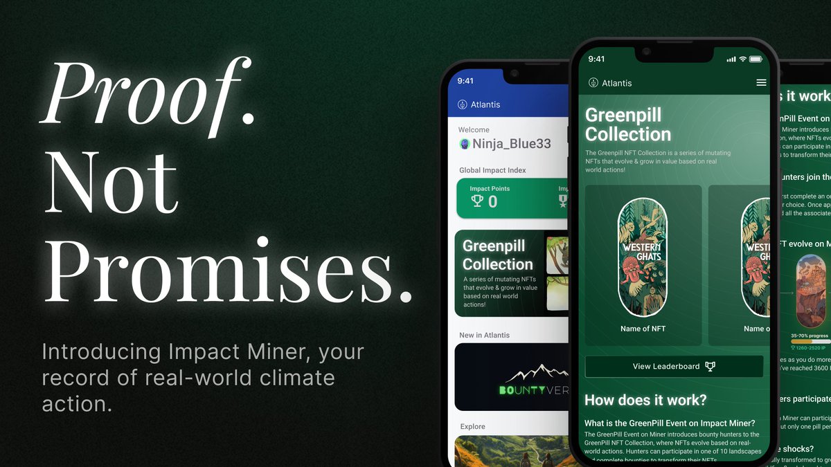 Atlantis_p2p's tweet image. bounties aren’t one-click farm gigs
each one = actual IRL impact
every task, photo, GPS ping is verifiable
and remember
proof >> promises