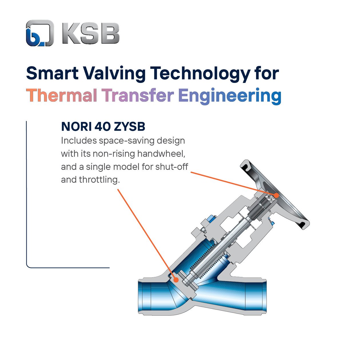 Thermal transfer systems are exacting, with extreme temperatures, aging fluids, flammability, and dissolved gases all impacting performance and safety. KSB offers pump and valve solutions engineered specifically for these demanding applications. Explore: hubs.li/Q03ycd5x0