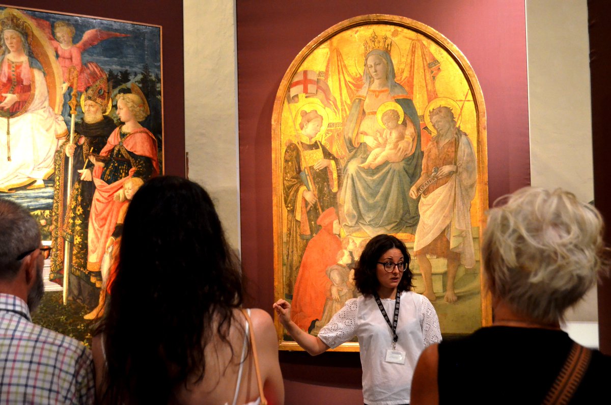 Lunedì 28 luglio al #Museo di #PalazzoPretorio in programma una #visitaguidata in lingua #inglese: un viaggio nel tempo attraverso otto secoli di arte, storia e cultura
🕒Ore 15
🎫5 euro + biglietto di ingresso
☎Prenotazione | 0574 1837859 | museo.palazzopretorio@comune.prato.it