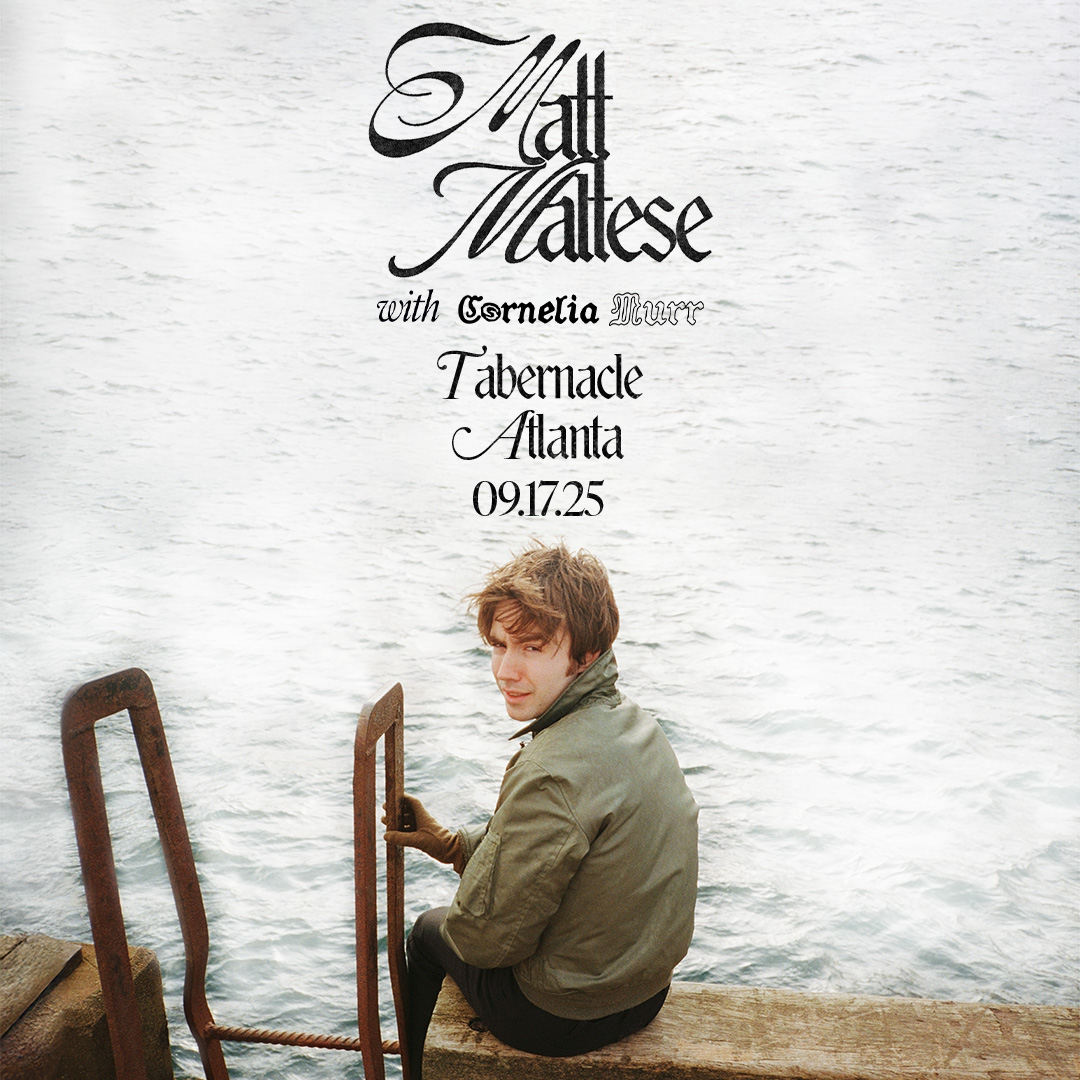 TabernacleATL's tweet image. SUPPORT UPDATE! Cornelia Murr will be joining Matt Maltese at the Tab on September 17! Grab your tix here: bit.ly/40BttWe 🎫