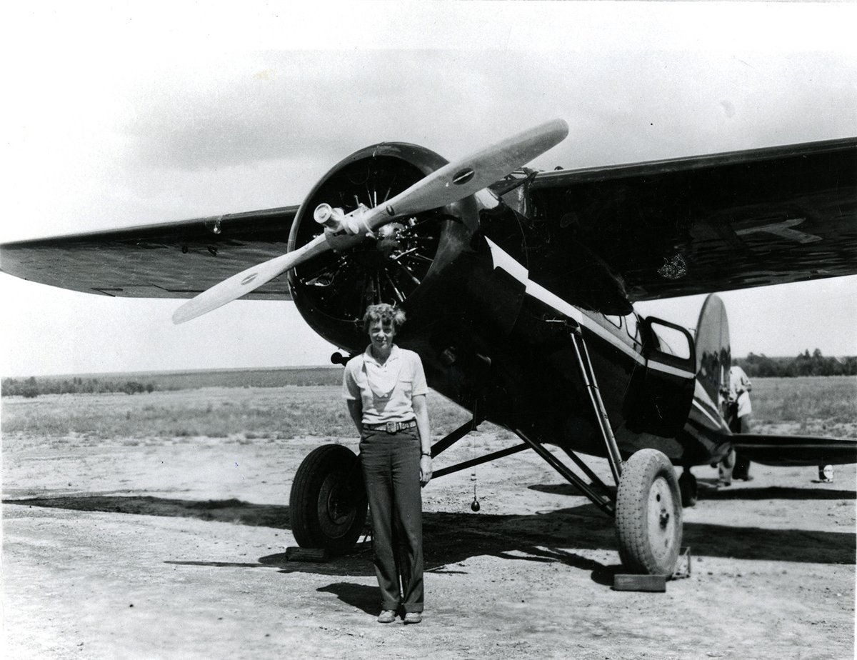 July 24th is Amelia Earhart day, honoring the famed Aviation pioneer. It’s also the namesake for our PHX mascot Amelia and did you know Amelia Earhart herself has visited Phoenix Sky Harbor?