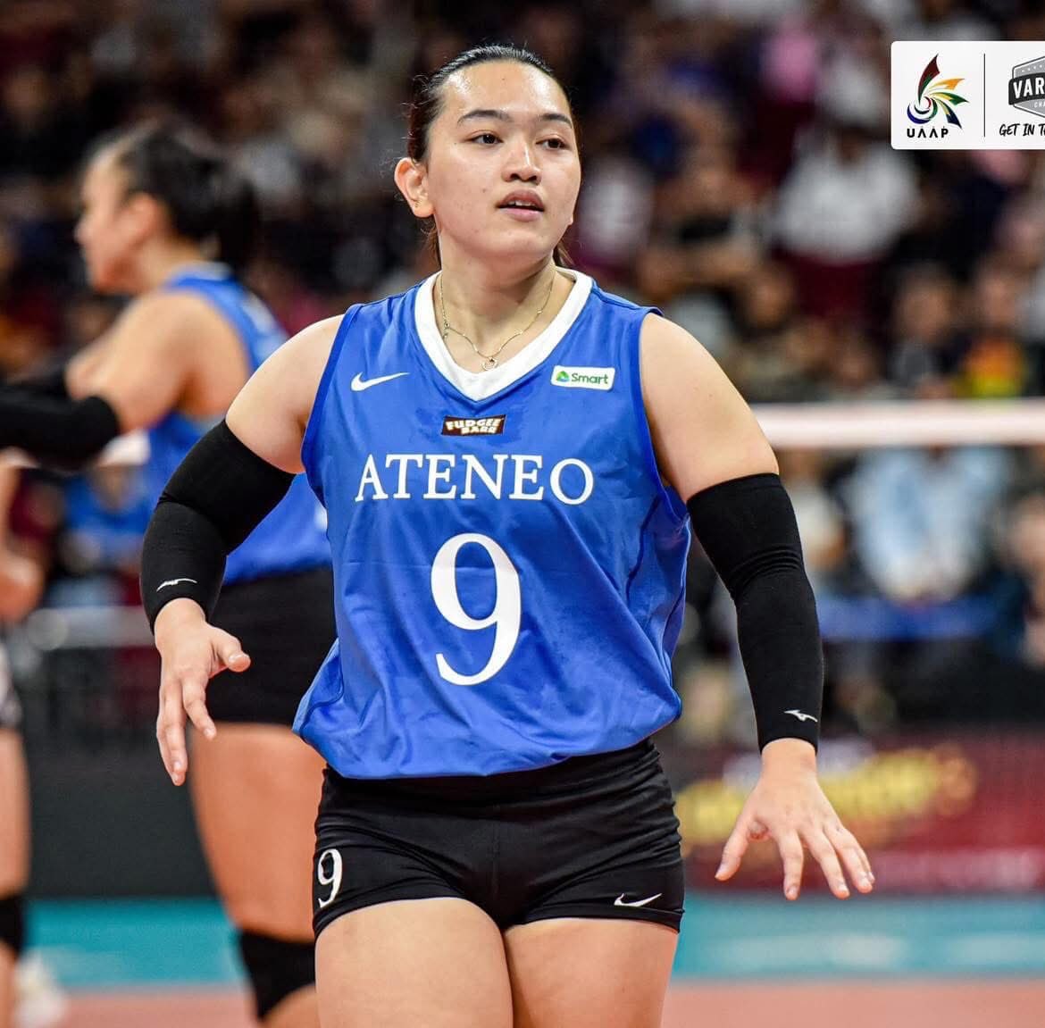 jianfics's tweet image. Taks Fujimoto is the newest team captain of the Ateneo Women’s Volleyball Team.
One Big Fight, Taks! 💙🦅