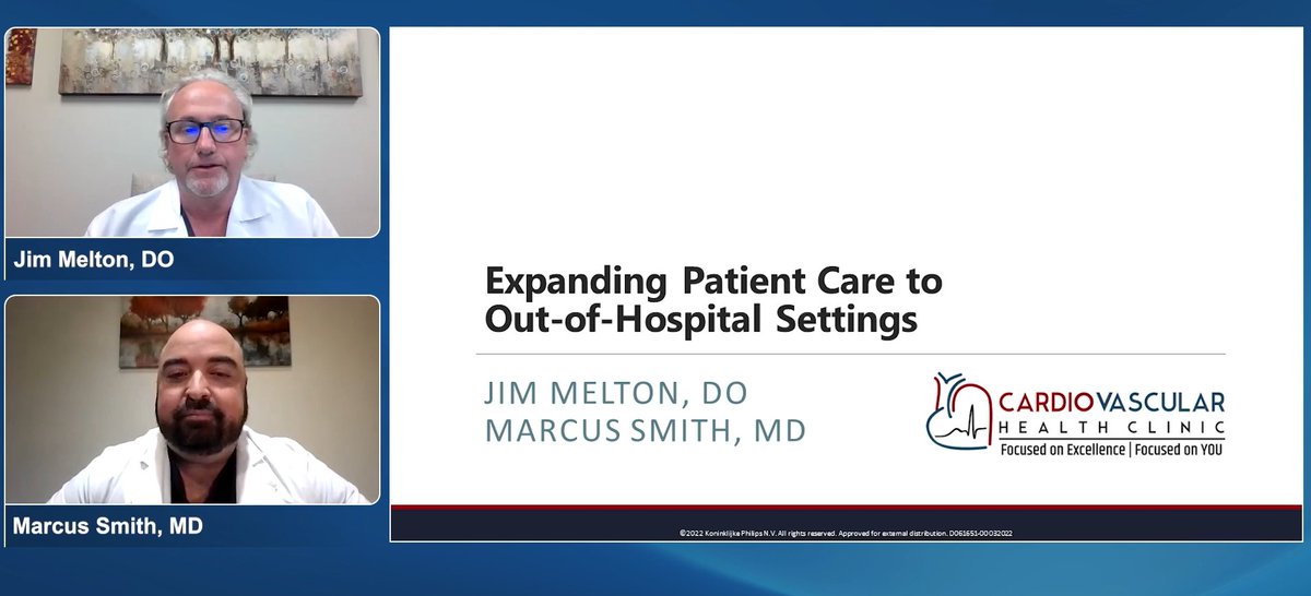 InvasiveCardiol's tweet image. Expanding Patient Care to Out-of-Hospital Settings
Jim Melton, DO, Endovascular & Vascular Surgery, and Marcus Smith, MD, Interventional Cardiology
hubs.ly/Q03w91vm0 #cardiotwitter