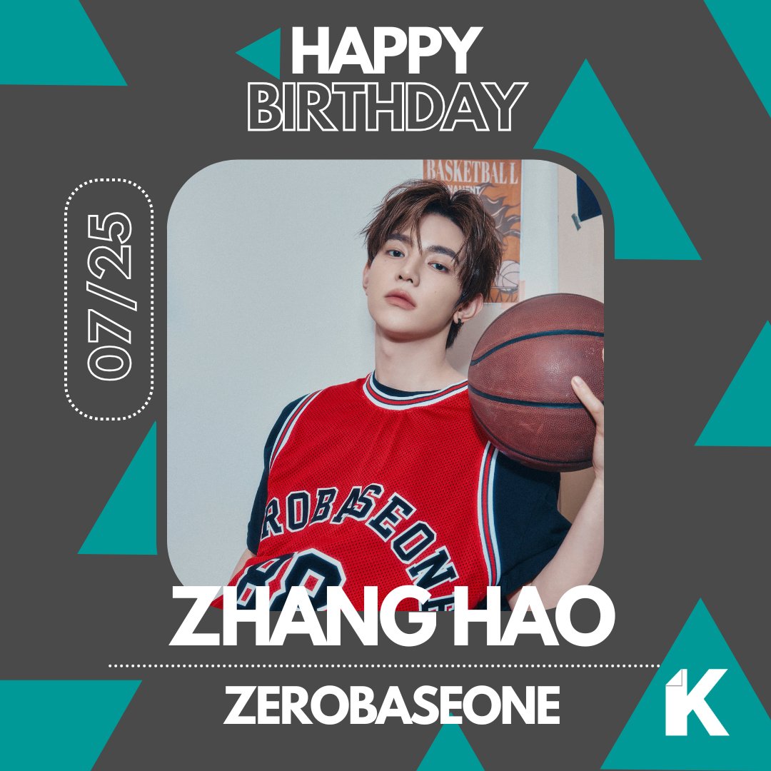 krazemag's tweet image. Happy birthday to #ZEROBASEONE's Zhang Hao, #DRIPPIN's Changuk and #TRENDZ's Leon! ๐