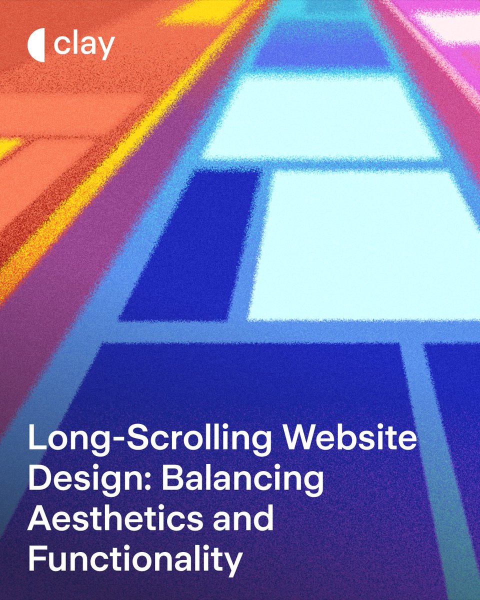 Long-scrolling design transforms user engagement: clay.global/blog/web-desig… 

📱 Master progressive storytelling, visual hierarchy, and performance optimization. 
__
#web
