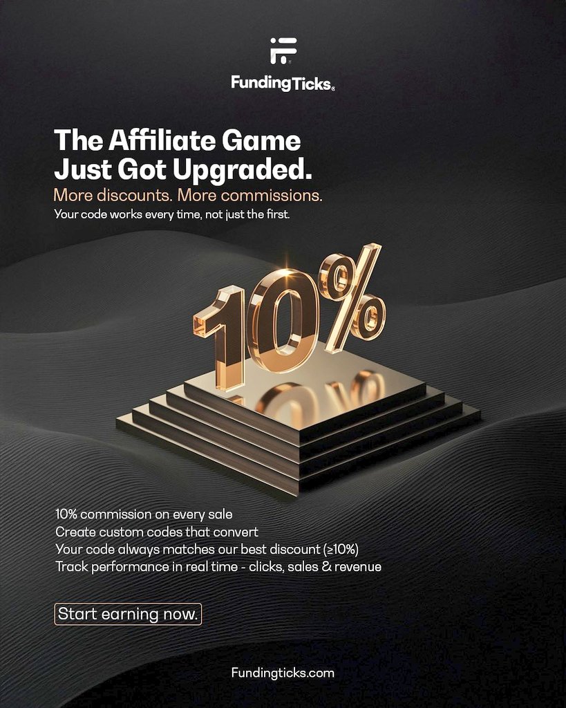 Chandmoon |๐ฆ (@bigbirdx_) on Twitter photo Best Affiliate Plan For Affiliates On FundingTicks!
EXCITING NEWS! The Affiliate Game Just Got Upgraded!
Are you ready to take your affiliate sales commission to the next level? Look no further!
<a href="/fundingticks/">FundingTicks</a> is thrilled to announce an upgraded affiliate program that offers Best Affiliate Plan For Affiliates On FundingTicks!
EXCITING NEWS! The Affiliate Game Just Got Upgraded!
Are you ready to take your affiliate sales commission to the next level? Look no further!
<a href="/fundingticks/">FundingTicks</a> is thrilled to announce an upgraded affiliate program that offers