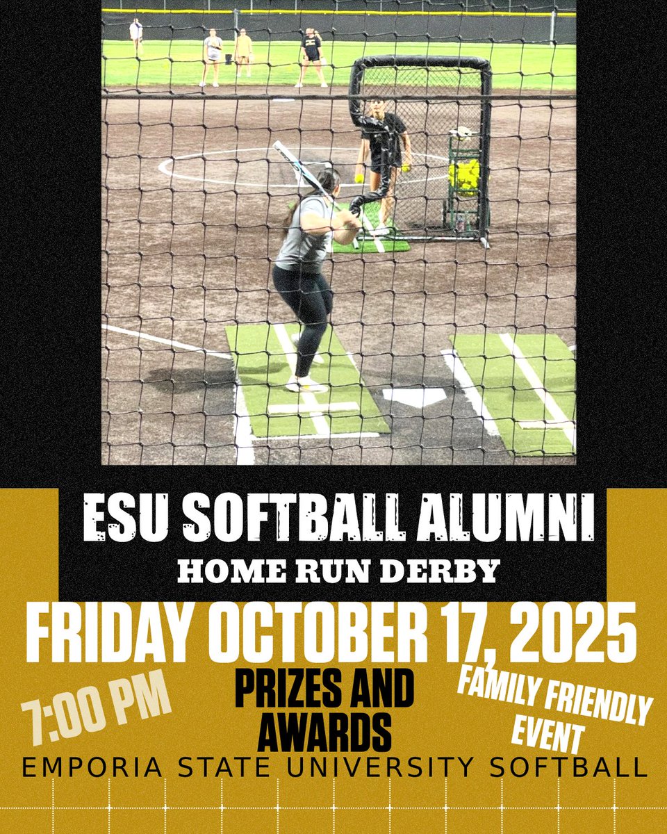 ATTENTION ALUMNI!! Come show off your swing, scratch the itch to get back on the field, or just hang out with old teammates! Sign up now for the whole alumni experience! 
esuhornetsoftballcamps.com/alumni-home-ru…
