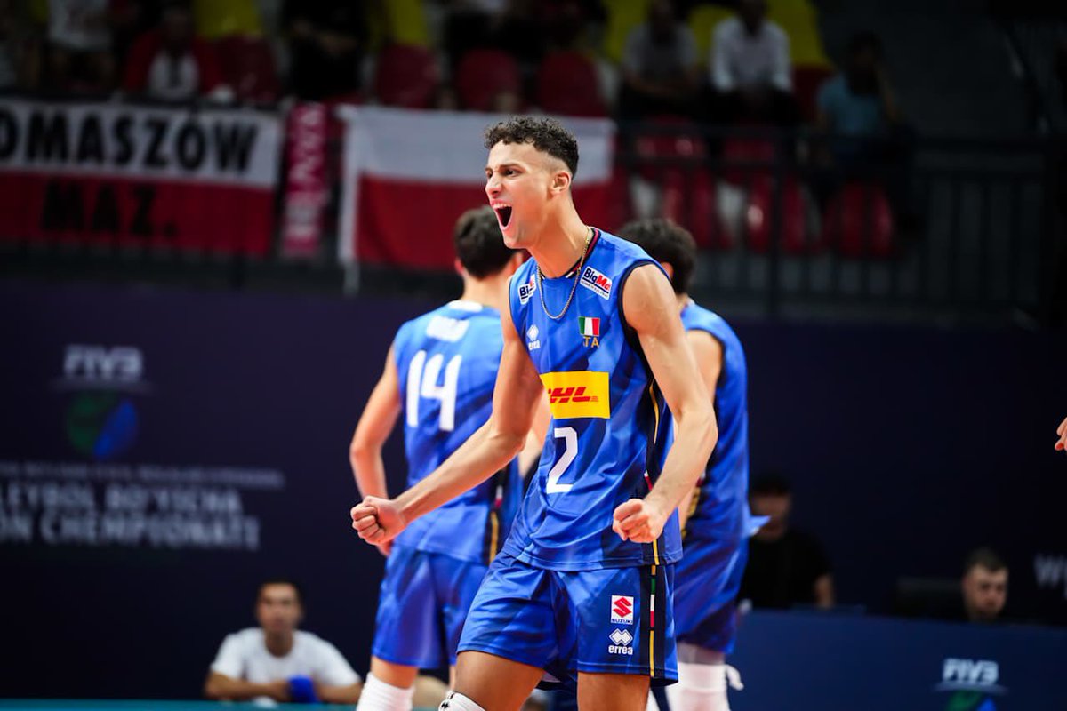 SIRVolleyPG's tweet image. 🇮🇹 Bryan Argilagos durante il primo match del Campionato del Mondo Under 19‼️
🍀 In bocca al lupo per quest’avventura!
#BlockDevils