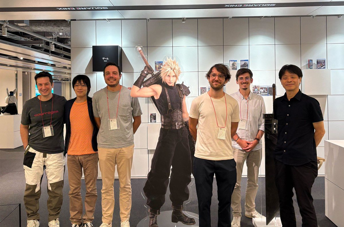 capitalolvidada's tweet image. Los creadores de #Expedition33 se han dejado caer por las oficinas de Square Enix para hacer un intercambio creativo con Naoki Hamaguchi y Yoshinori Kitase.